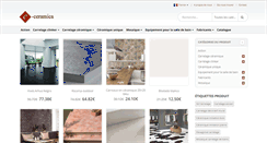 Desktop Screenshot of carreauxceramique.com